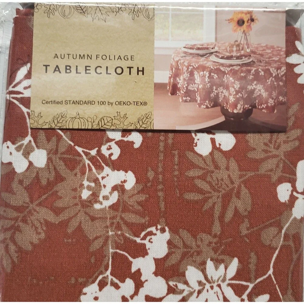 Printed Fabric Tablecloth 70